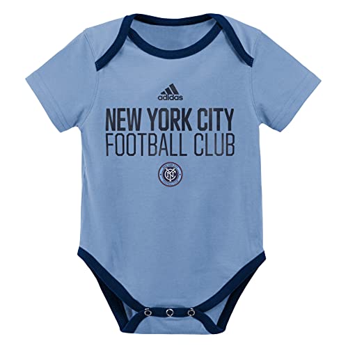 adidas MLS Infant (12M-24M) Creeper & Shorts Set, New York City FC 24M