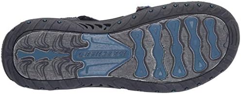 Skechers Women's Reggae-Sew Me-Boho Woven Strappy Slingback Sandal, Navy Multi, 7 | Image 2
