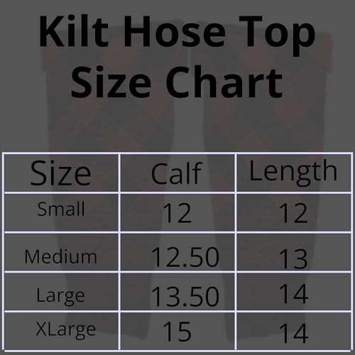 Premium Traditional Scottish Acrylic Wool Kilt Hose Top Ribbed Design Socks3