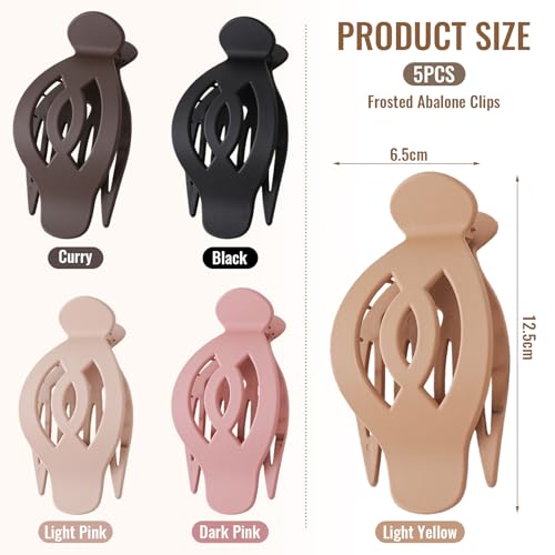Pince à cheveux robuste et élégante de 13cm pour une fixation longue durée - 2