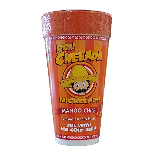 Don Chelada Michelada Mango Chile Cup, 1 Pack Of 12 Cups