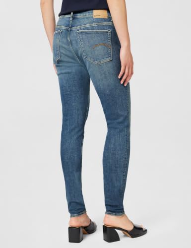 G-STAR Damen 3301 Skinny Jeans, Blau (Antique Faded Zircon D05175-D634-H934), 33W / 32L – Ansicht 4