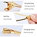 Alligator Hair Clips for Styling Sectioning - Metal Rustproof Duckbill Hair Clips with Holes,for Hair Styling,Coloring (12 Pieces)