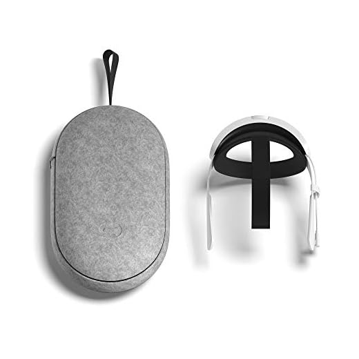 Quest 2 Elite Strap with Battery and Carrying Case for Enhanced Comfort and Playtime in VR