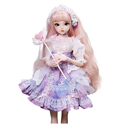 ICY Fortune Days Original Design 18 inch 1/4 Princess Dolls, Diary Queen Series 26 Joints BJD Doll, Best Gift Anime Toys for Girls (Teresa)