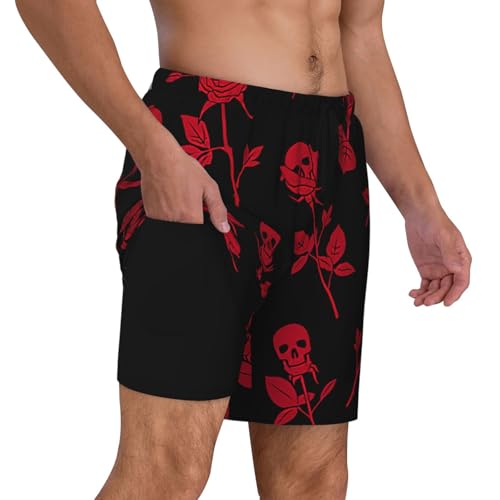 Maillot de bain homme avec poches et doublure de compression