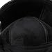 Men's Genuine Leather Brimless Hat Casual Chinese Style Landlord Hat Retro Sailor Skull Cap Fashion Docker Beanie Hat(Black,X-Large)
