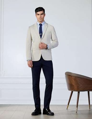 Image of Peter England Men's Formal Premium Textured Blazer