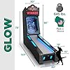 Skee-Ball Glow - Illuminating Arcade Table Machine Game for Home Basement Recreation Room - Nostalgic Classic Fun of Roll and Score - Made in The USA