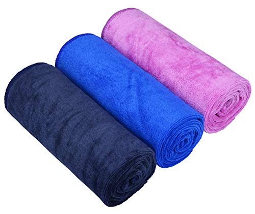 HOPESHINE Microfiber Fitness Workout Towels Absorbent Gym Towels for Men & Women Sweat