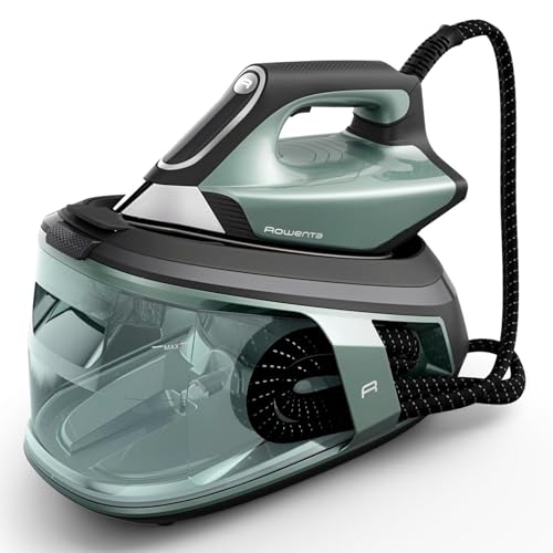 Rowenta Force Pro 500, Centro de planchado, golpe de vapor de 600 g/minuto, 8 bares, tecnología Quicksteam, ahorra energía Centro de planchado VR9042F0