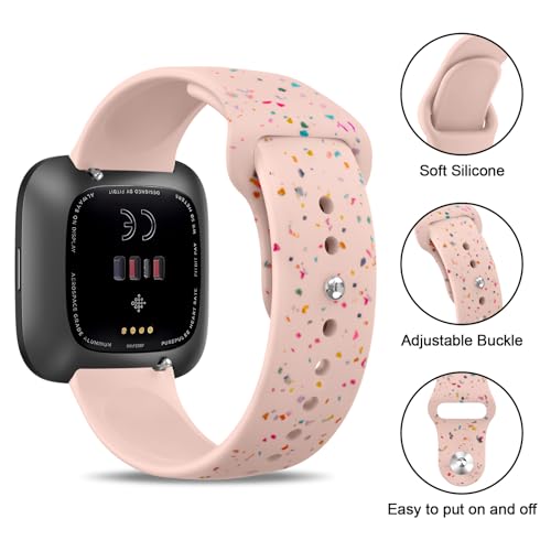 Oumida Kompatibel f&uuml;r Fitbit Versa 2 Armband/Fitbit Versa Armband f&uuml;r Damen Herren, Silikon Armb&auml;nder Classic Sport Ersatz Uhrenarmband f&uuml;r Fitbit Versa 2/Fitbit Versa/Versa Lite