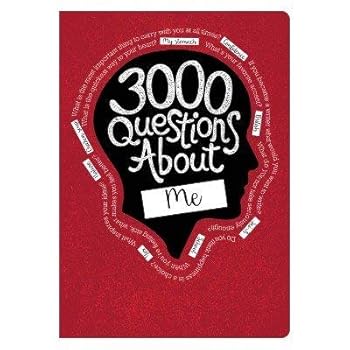 Unknown Binding 3000 Questions About Me Activity Journal - Piccadilly Multi-Colored Book