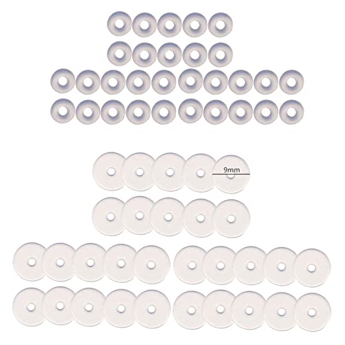 LEYILE 60Pcs Silicone Healing Pull Piercing Discs for Piercing Bump 3/5/7/9mm Clear Disc Pads Earlobe Support Patches