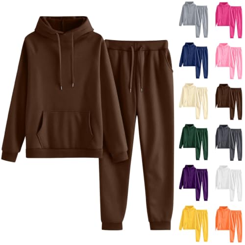 Sweatsuits Women 2 Piece Outfit 2026 Fall Casual Hoodie Sweat