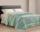 Riad Arredo Trapuntino Piazza e Mezzo Primaverile Estivo Morbida Microfibra 210x250 cm - C...