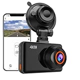 【Écran et fixation ajustable】 Écran de 7.6 cm avec interface multilingue. Support rotatif 360° et ventouse pour une installation sans outil, sans obstruer la vue.