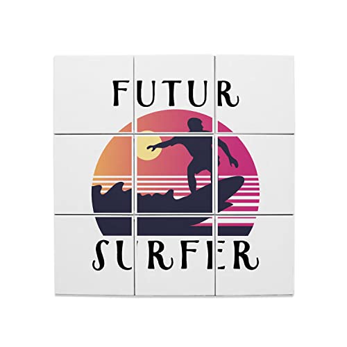 Carreaux céramique décoratif surf pour rénover un mur terne facilement