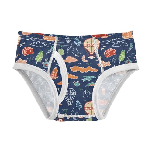 Hot Air Balloons Toddler Boy's Underwear 2T 202c1410