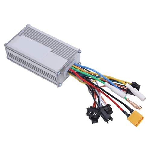 aqxreight Electric Controller 52V 25A 1200W Scooter Motor Speed Controller for Double Drive Bike Rear Wheel Drive Replacement Replacement for Driv Electric ControllerElectric