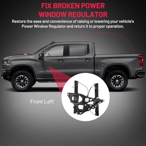 Image of BDFHYK 741-178 Power Window Regulator with Motor Front Left Compatible with Ford Expedition 2003-2006, Compatible with Lincoln Navigator 2003-2006