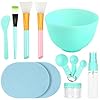 Face-Mask-Mixing-Bowl-Set-ZOEGINVAR-12PCS-Facial-Kit-with-Silicone-Mask-Bowl-Mask-Brush-Face-Spatula-Face-Mask-Kit-Facial-Tools-Face-Mask-Applicator Face Mask Mixing Bowl Set, ZOEGINVAR 12PCS Facial Kit with Silicone Mask Bowl Mask Brush Face Spatula, Face Mask Kit…