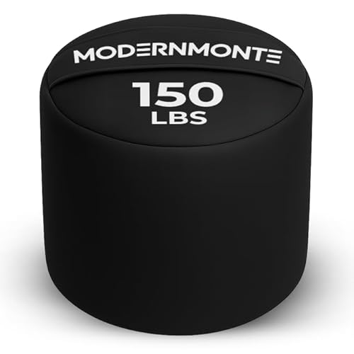 MODERNMONTE Sandbags for Working Out, Heavy Duty Weighted Sand Bags for Strength Training 150LB, Sand Bags for Weight with Handles Gym and Home Fitness