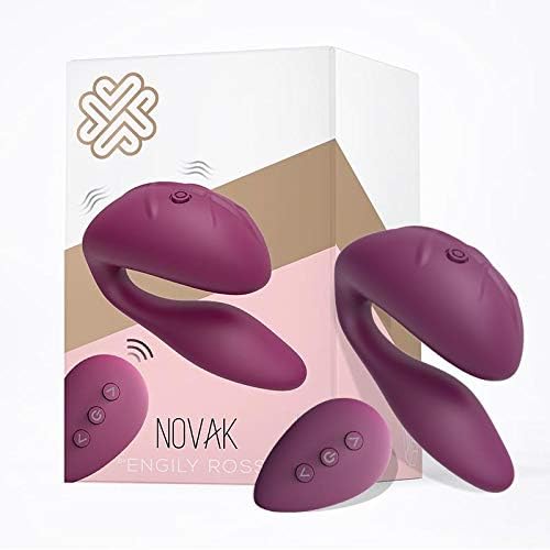 Engily Ross Novak Vibrador para Parejas Control Remoto USB ...