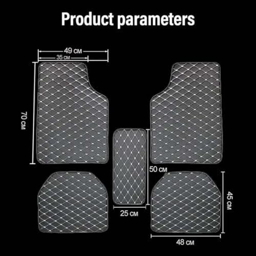 Coussin de siège Audi A6 Avant en cuir de luxe imperméable et tapis sur mesure