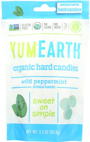 Yummy Earth Yumearth Organic Hard Candies Wild Peppermint -- 3.3 Oz cover