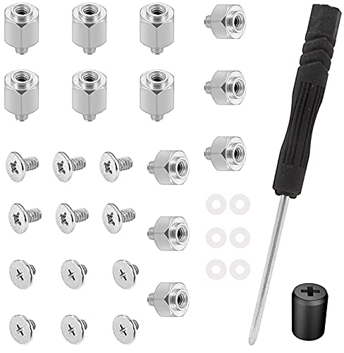 SSD Schroefset, M.2 Nvme SSD Schroeven + Spacers,Schroeven voor Asus Gigabyte ASRock Msi Moederbord M2 Nvme SSD…