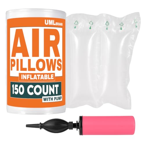 Inflatable Air Pillows for Shipping (150 Count)