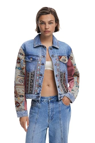 Desigual CHAQ_BOHO, 5053 DENIM MEDIUM WASH, L
