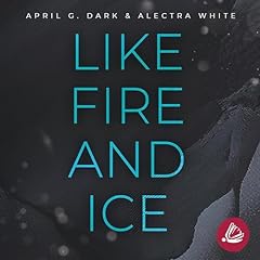 Diseño de la portada del título Like Fire and Ice