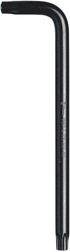 WERA 05024167001 967 L TORX® HF L-Key with Holding Function, BlackLaser, TX 30 x 122 mm