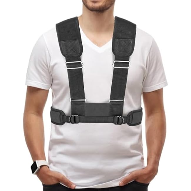 Dolibest Sled Harness for Fitness Resistance, sled Pull Harness, Adjustable Durable and Comfortable for Resistance Training