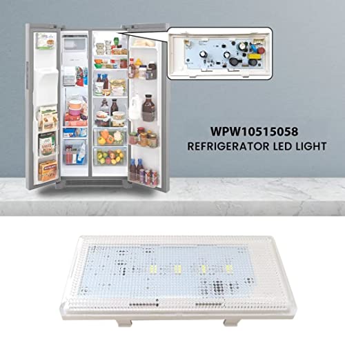 W10515058 Led Light Compaitble With Models Msf22D4Xab00, Msf22D4Xab01, Msf22D4Xam00, Msf22D4Xam01, Msf22D4Xaw00, Msf22D4Xaw01 #TOP2