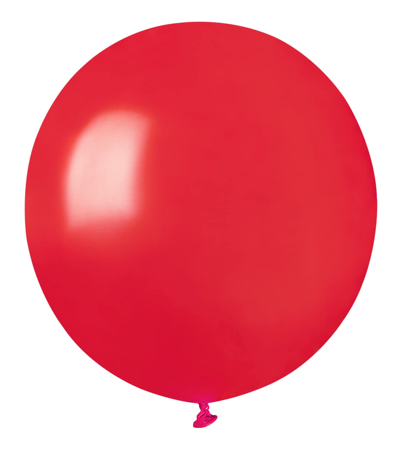 Pack 25 balloons pearly in natural latex Premium Quality G150 (Ø 48cm / 19"), red pearl