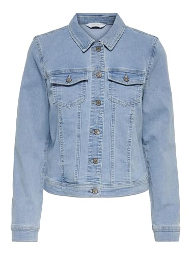 ONLY Denim Jacket ONLWONDER Denim Jacket Light Blue Denim L Light Blue Denim L
