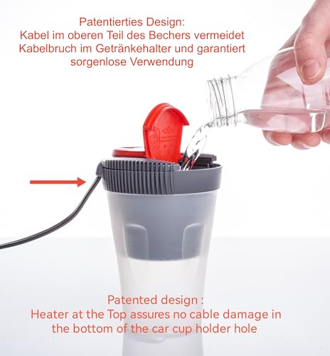 Mobiler Wasserkocher für Autos 12V