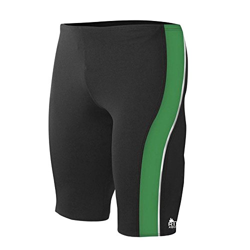 Rise Solid Poly Splice Jammer (24, Black/Green)