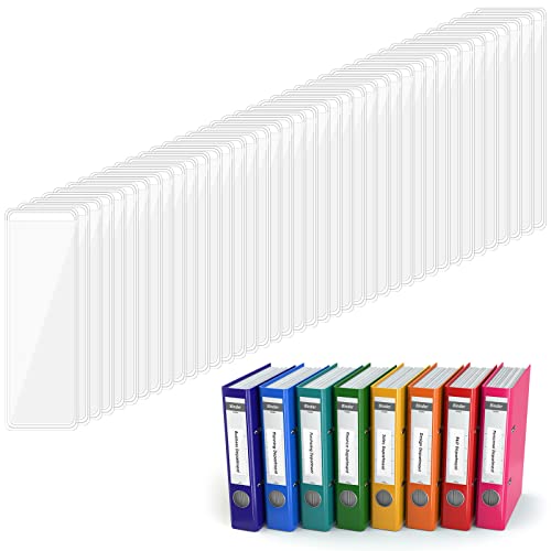 Vantaggio multiplo: è possibile inserire questi porta etichette trasparenti in custodie di plastica e attaccarli ovunque sia necessario mantenere l'ordine in ufficio, a scuola e a casa.