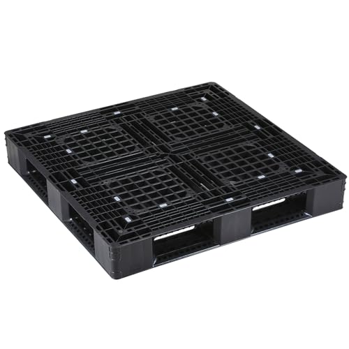 岐阜プラスチック工業 冷凍パレット J-D4・1111FA(冷凍) ブラック 日本製 プラスチック 保管 収納 倉庫 業務用 APAM782