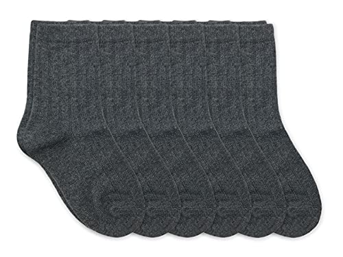 Jefferies Socks Boys School Uniform Rib Crew Socks 6 Pair Pack