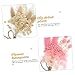 MAGICLULU 6pcs Mini Dried Flower Bouquets Multi-use Floral Arrangements for Weddings Home Decor and Events Realistic Artificial Flowers for Decoration for All Occasions