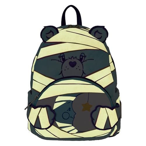 Image of Loungefly Bisounours x Universal Monsters sac a dos Mini Bedtime Bear Mummy