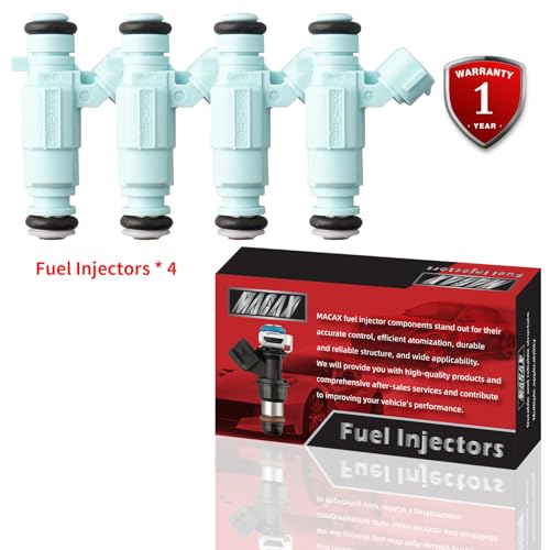 MACAX Set of 4 Fuel Injectors 35310-23800 FJ1012 Replacement Compatible with Hyundai Elantra 2007-2012 Kia Soul 2010-2011 Spectra 2007-2009 Except Calif 2.0L L4 - Replaces 842-12345 by MACAX - Image 6