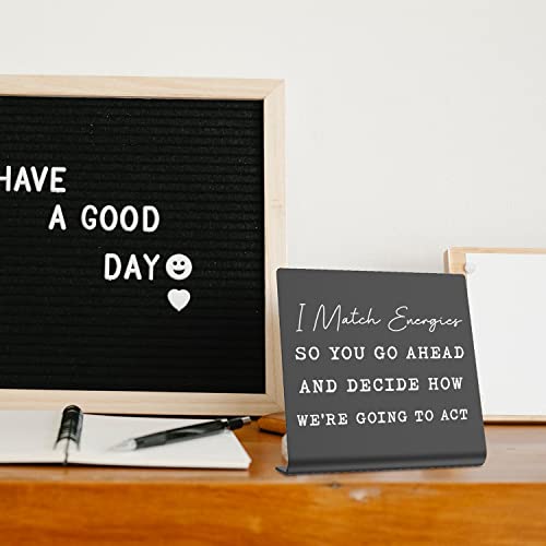 Positive Gifts For Friends Women Funny Office Desk Decorde Ornament Inspirational Gifts For Coworker Desk Sign Keepsake New Job Gifts For Desk For Home Office Dksg23 #TOP1