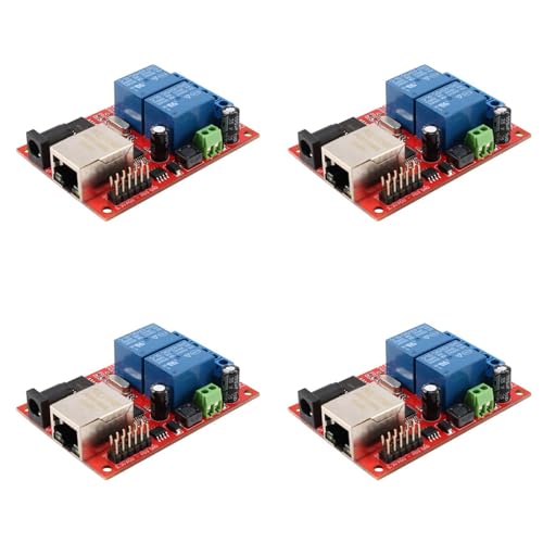 Module Contrôleur Carte Relais Ethernet 2 Voies LAN pour Serveur