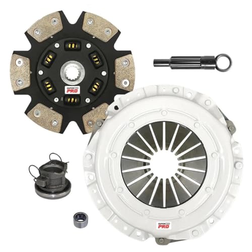 ClutchMaxPRO Performance Stage 3 Clutch Kit Compatible with 1994 1995 1996 1997 1998 1999 2000 Jeep Cherokee 1994-2002 Wrangler 1997-2002 TJ 2.5L (CP01040HDC-ST3)